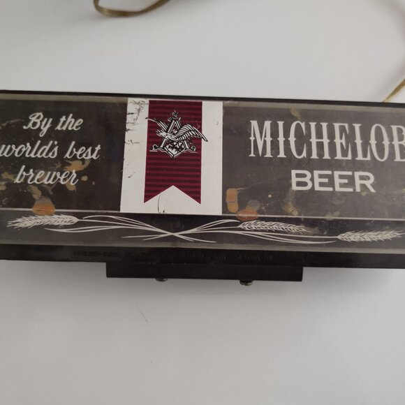 ILLUMINATED BAR SIGN MICHELOB BEER ANHEUSER BUSCH INC 304-111 PRICE BROTHERS INC - Picture 13 of 14